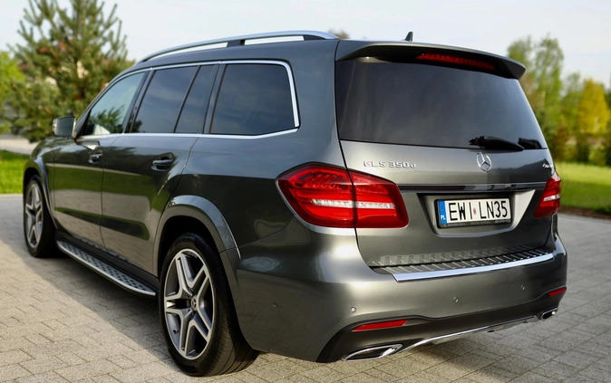 Mercedes-Benz GLS cena 213000 przebieg: 147000, rok produkcji 2017 z Wieluń małe 529